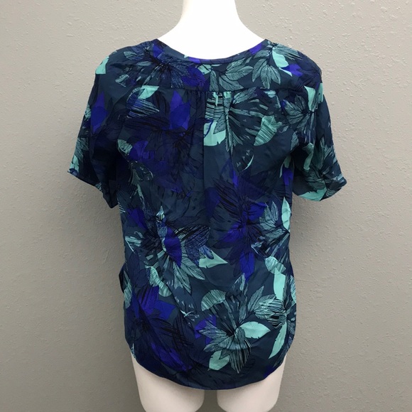 Rebecca Taylor Silk Tahitian floral top - Picture 6 of 10